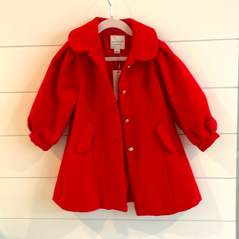 Janie and Jack 2T peacoat